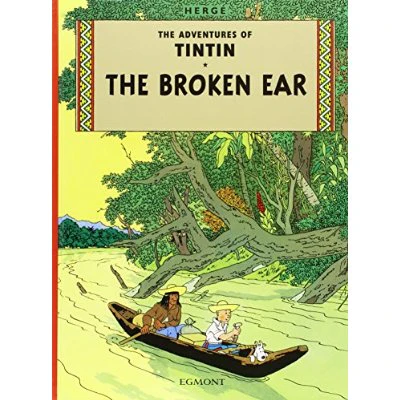 Tintin – L'oreille cassée, édition anglaise reliée