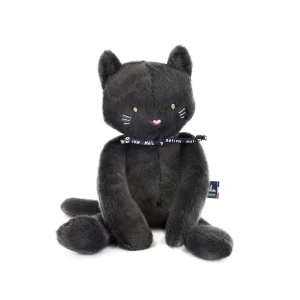 Peluche chat Méolé anthracite 37cm