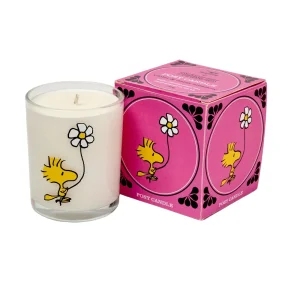Bougie Snoopy Posy Violettes