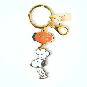 Porte clés Snoopy - The World's Best Baker