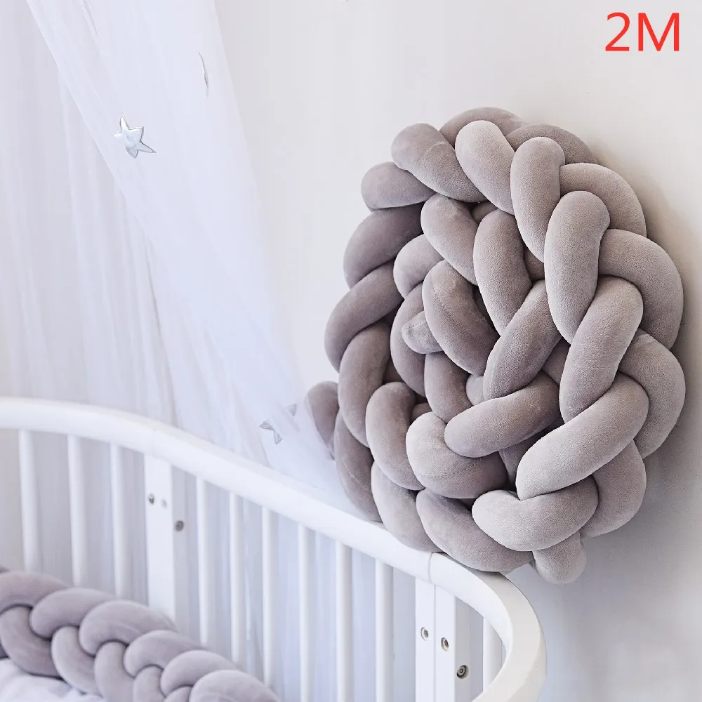 Tour de Lit Tressé – Protection Douce & Sécurisée pour Bébé (1M à 4M) – Image 2