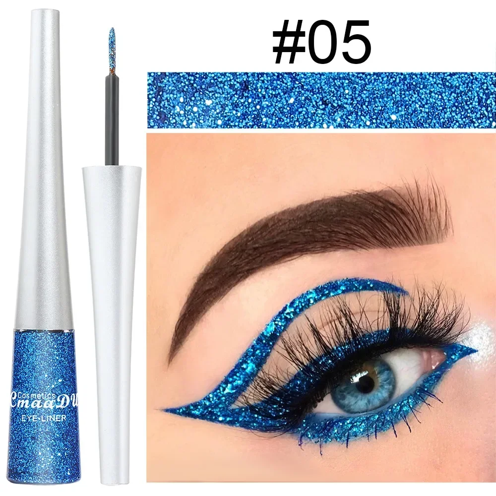 MAQUILLAGE HALLOWEEN: Eyeliner liquide poudre gel brillante💄🎃🤡 – Image 7