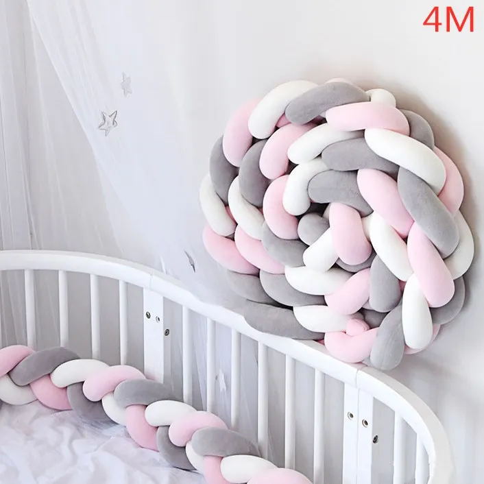 Tour de Lit Tressé – Protection Douce & Sécurisée pour Bébé (1M à 4M) – Image 4