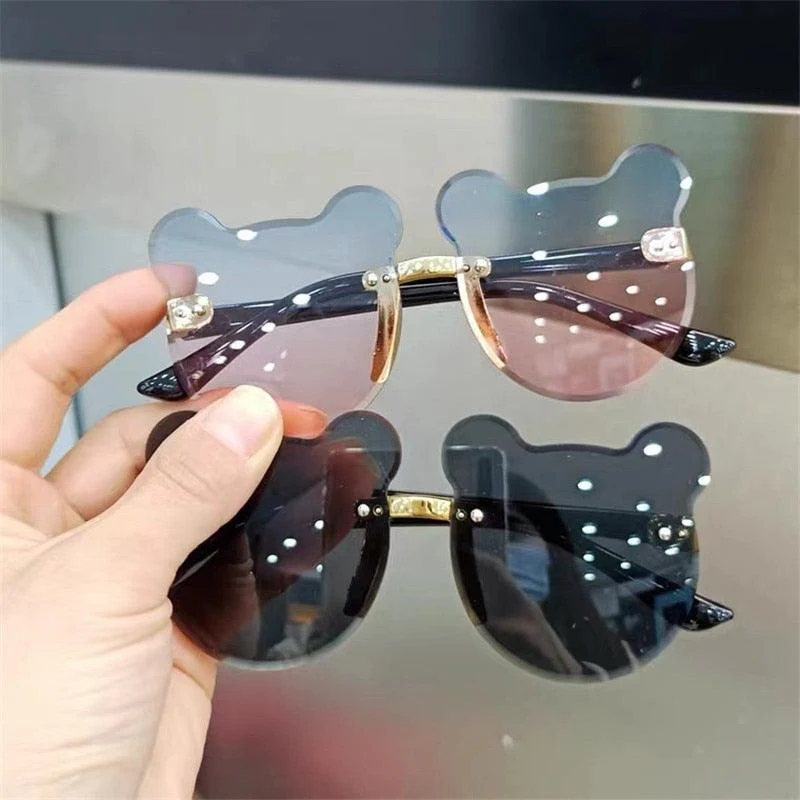 Lunettes de soleil pour enfants en forme d'ours – Image 7
