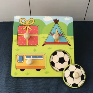 Jouets en bois Montessori pour bébés de 1, 2 ou 3 ans,🎁