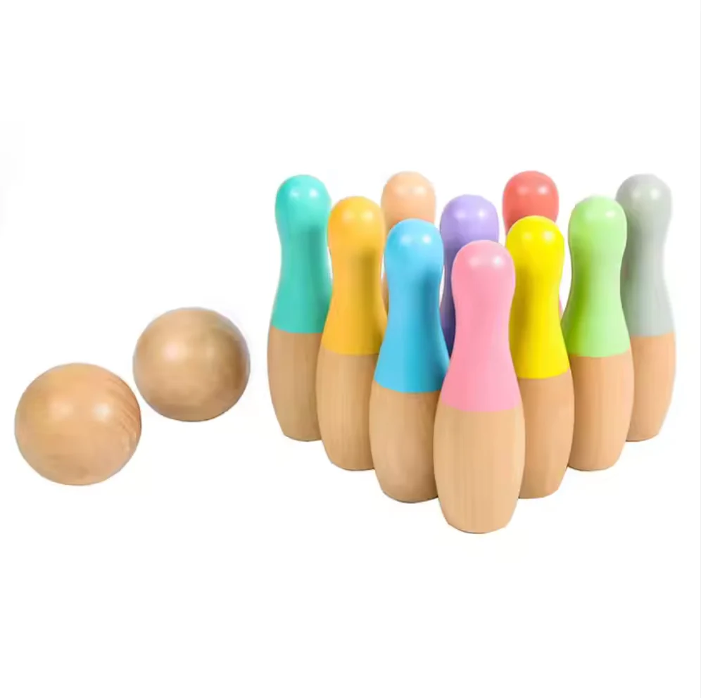 Strike – Le Mini Bowling en Bois – Image 2