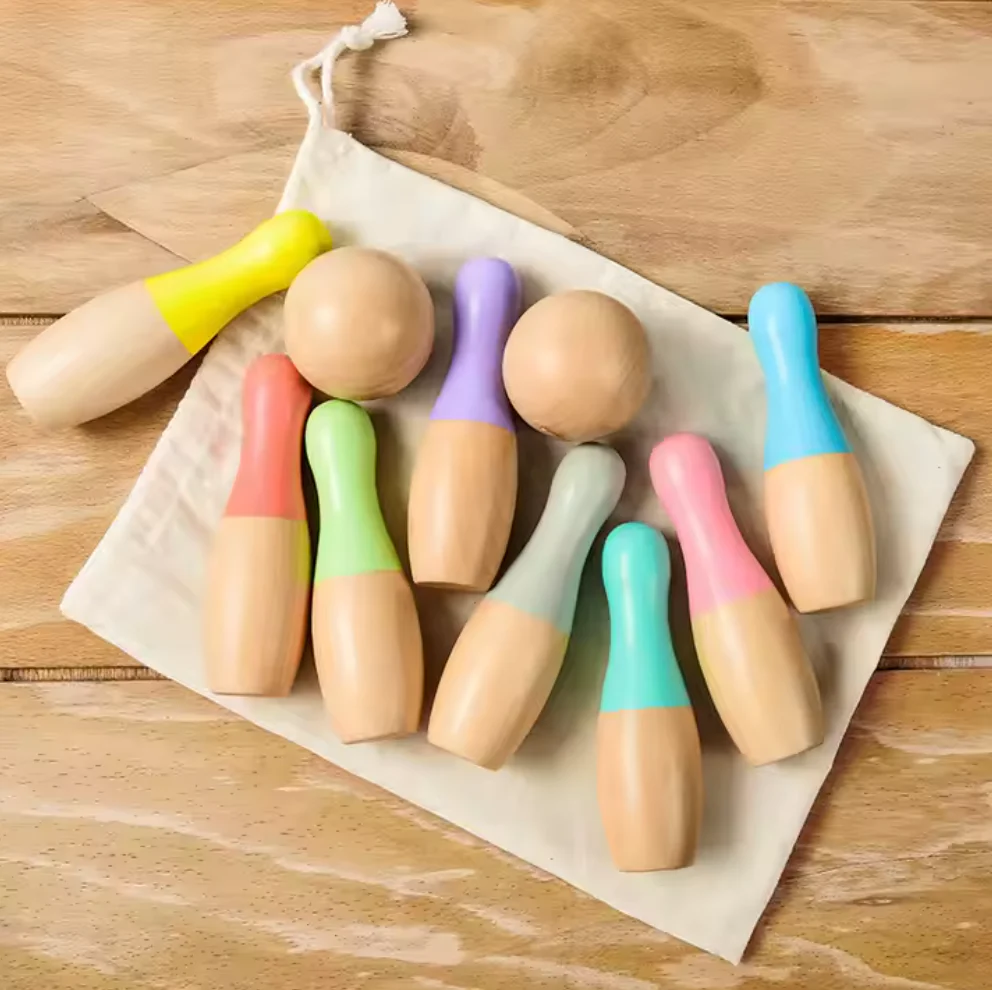 Strike – Le Mini Bowling en Bois