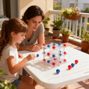 Jeu de société Tic-Tac-Toe 3D