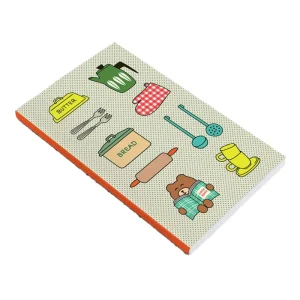 Carnet Vintage Cuisine illustré 128 pages (10,5x17 cm)