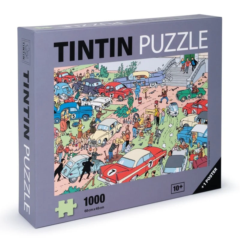 Puzzle Tintin 1000 pièces – Coke en stock, Moulinsart