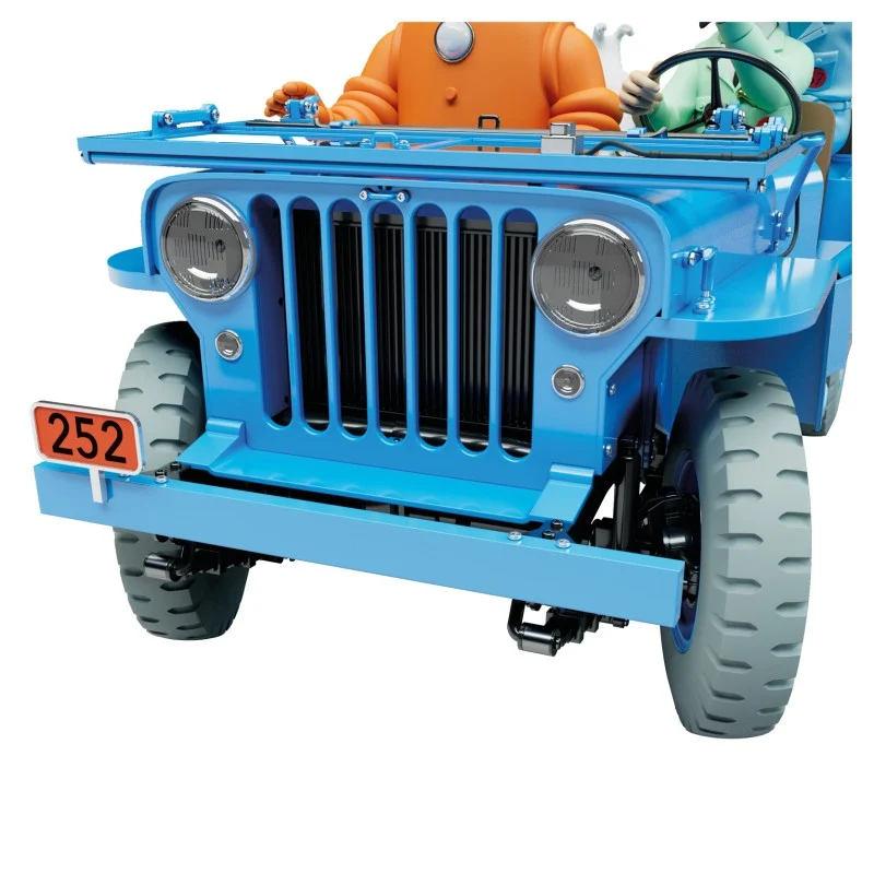 Voiture Tintin 1/8e - Jeep bleue, Objectif Lune – Image 9