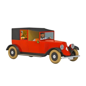 Maquette Tintin Taxi rouge 1/24 – Scène de poursuite