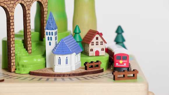 Boîte à musique Train à la Montagne – Image 4
