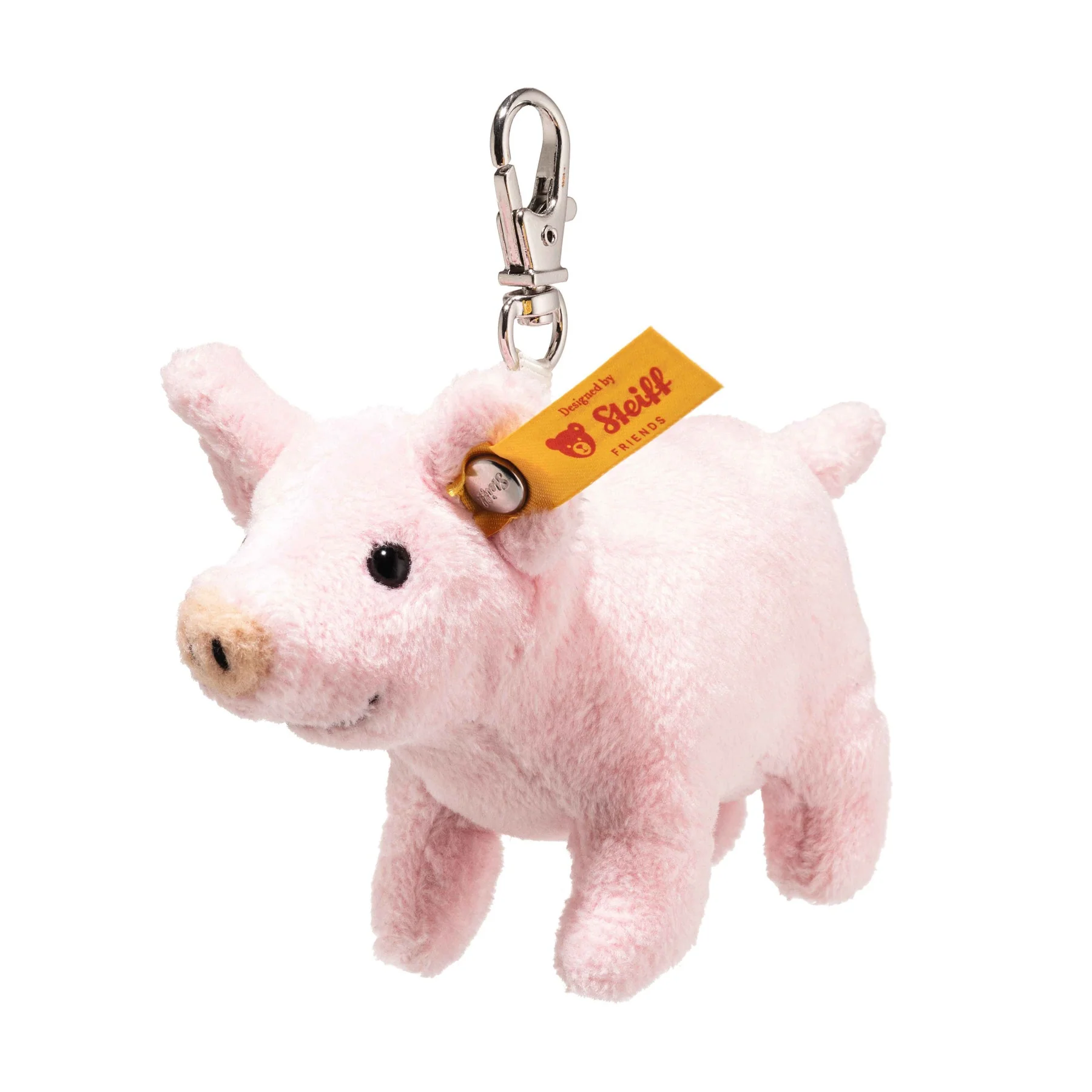 Peluche Cochon porte-bonheur 9 cm lavable 30°C