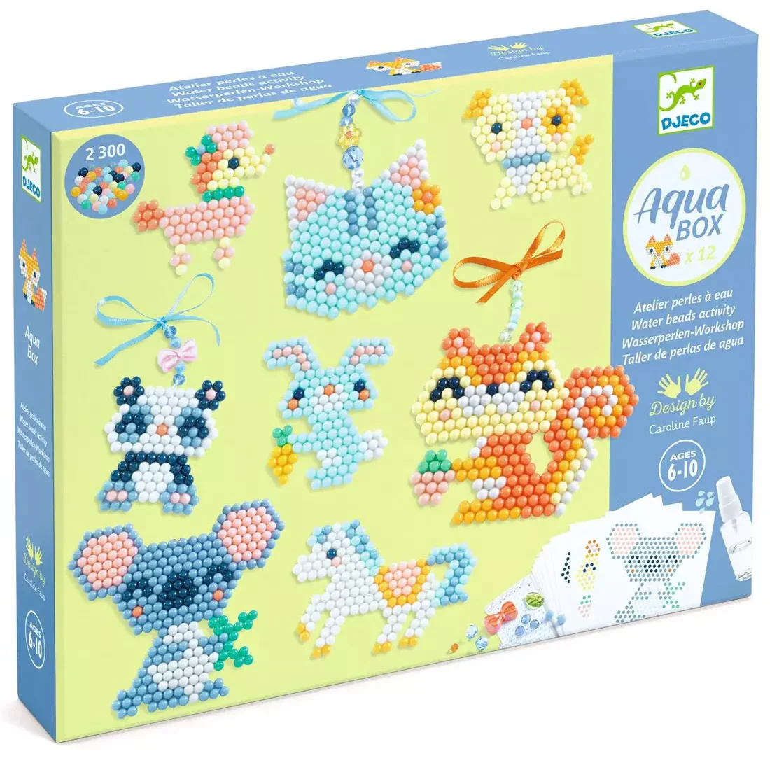 Coffret perles à eau animaux – Aqua Box 2300 perles