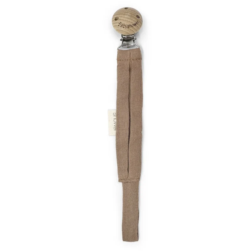 Attache tétine - caramel glacé