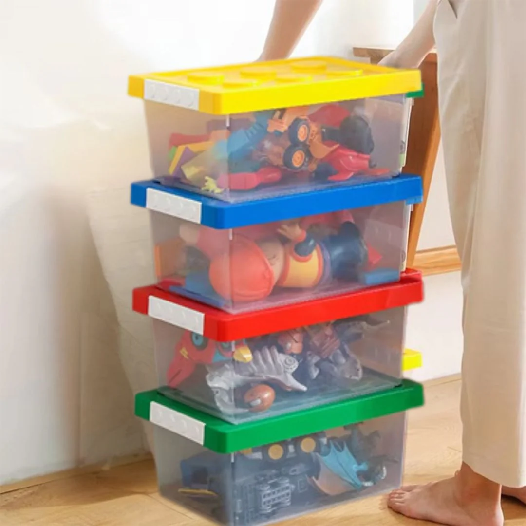 Boite de rangement plastique :4 couleurs et 2 taillesđ„đ€ â Image 5