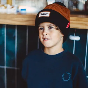 Bonnet Color Block Blacky