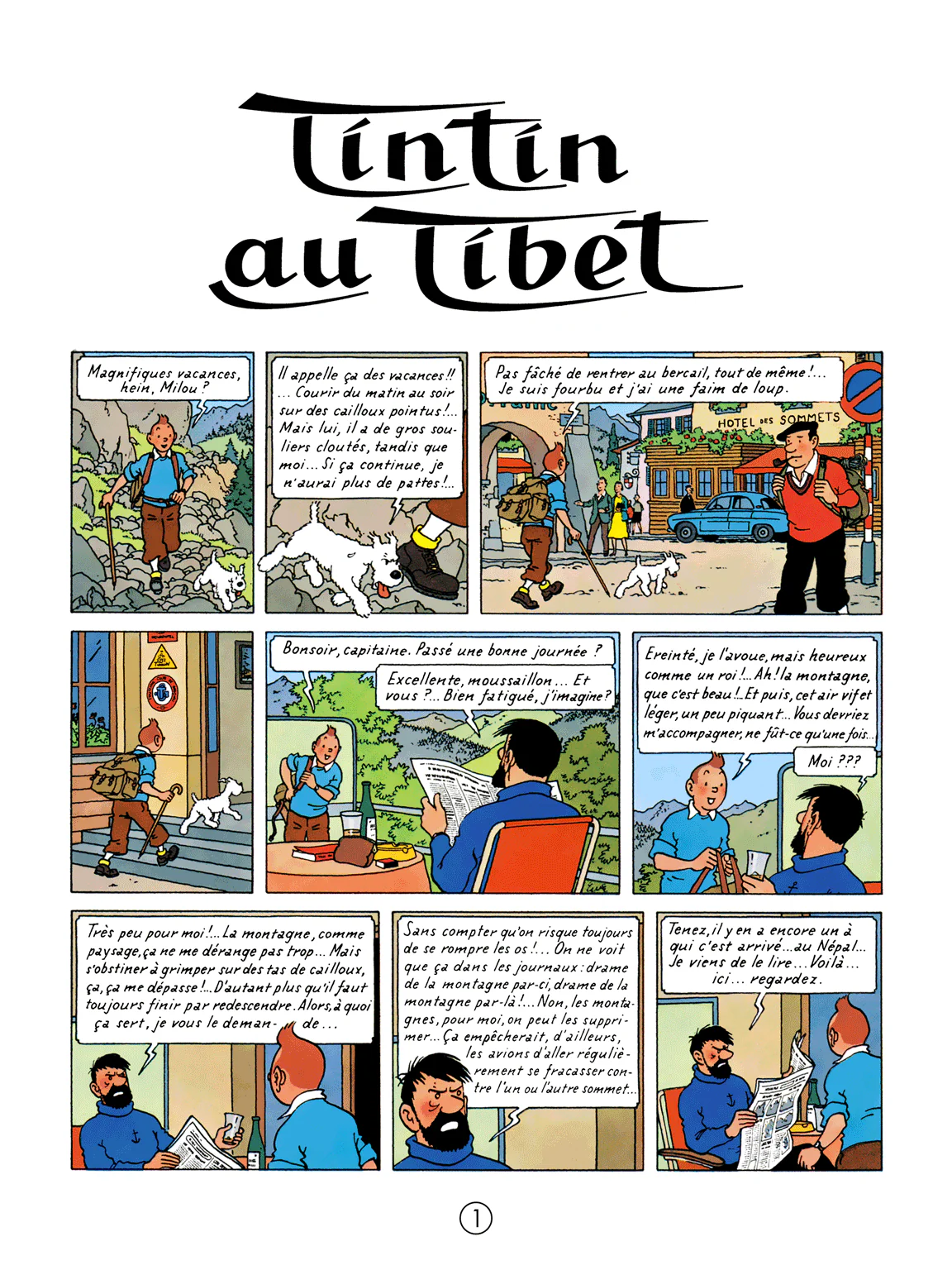 Tintin facsimilé couleur - Tintin au tibet – Image 3
