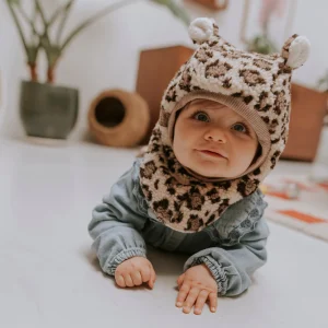 Cagoule léopard - 9/18 mois