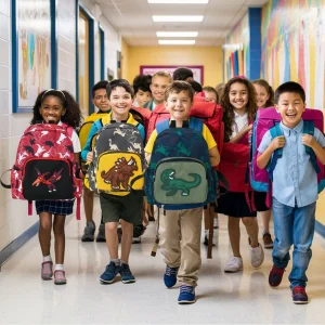 Cartable maternelle garçon| Sac à dos Dinosaures pour les 3 à 6 ans🎒🦖🦕