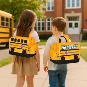 Cartable Maternelle | Modèle autobus scolaire🎒🚌