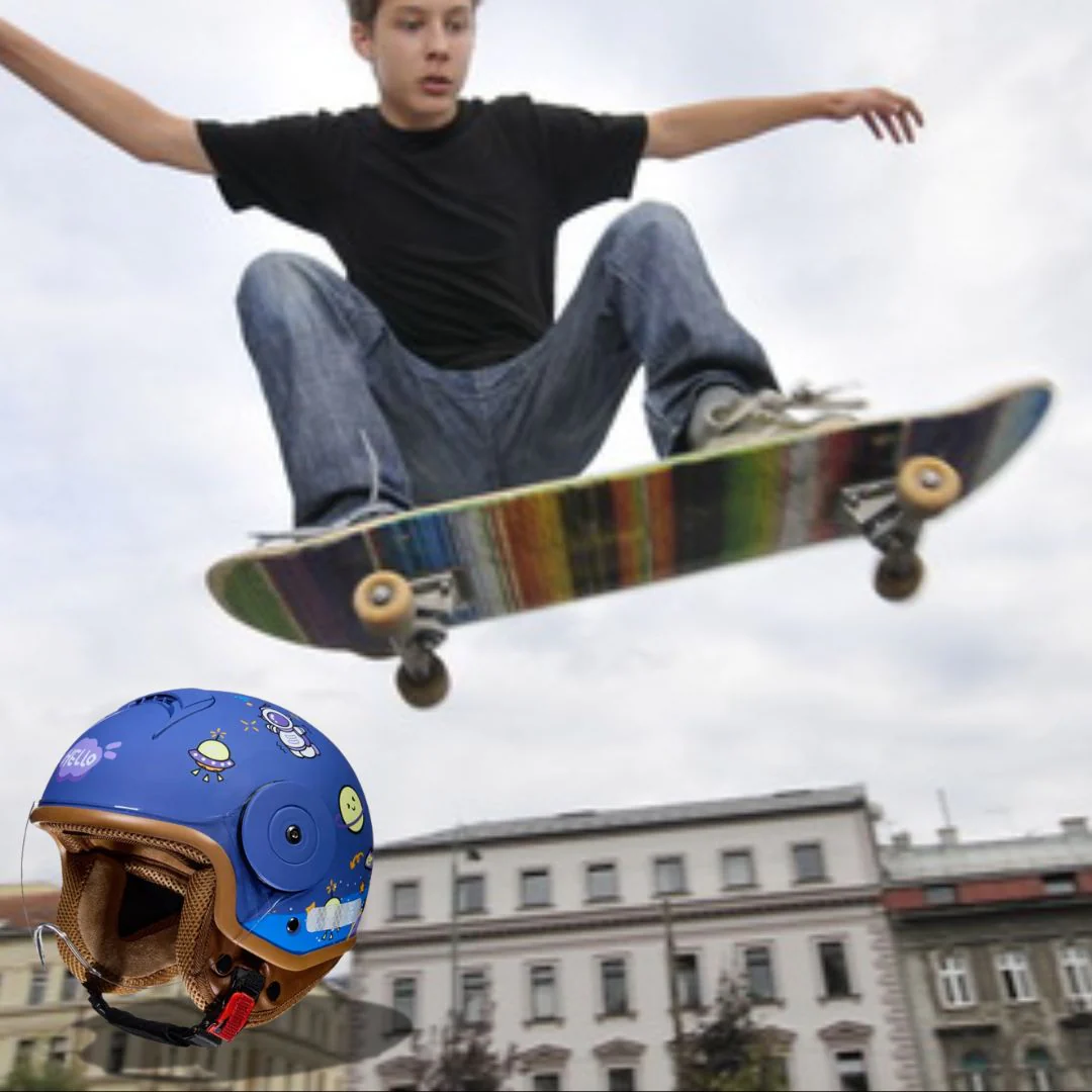 CASQUE VELO ENFANT BYB| Protection complète pour tous les sports🚲 – Image 4