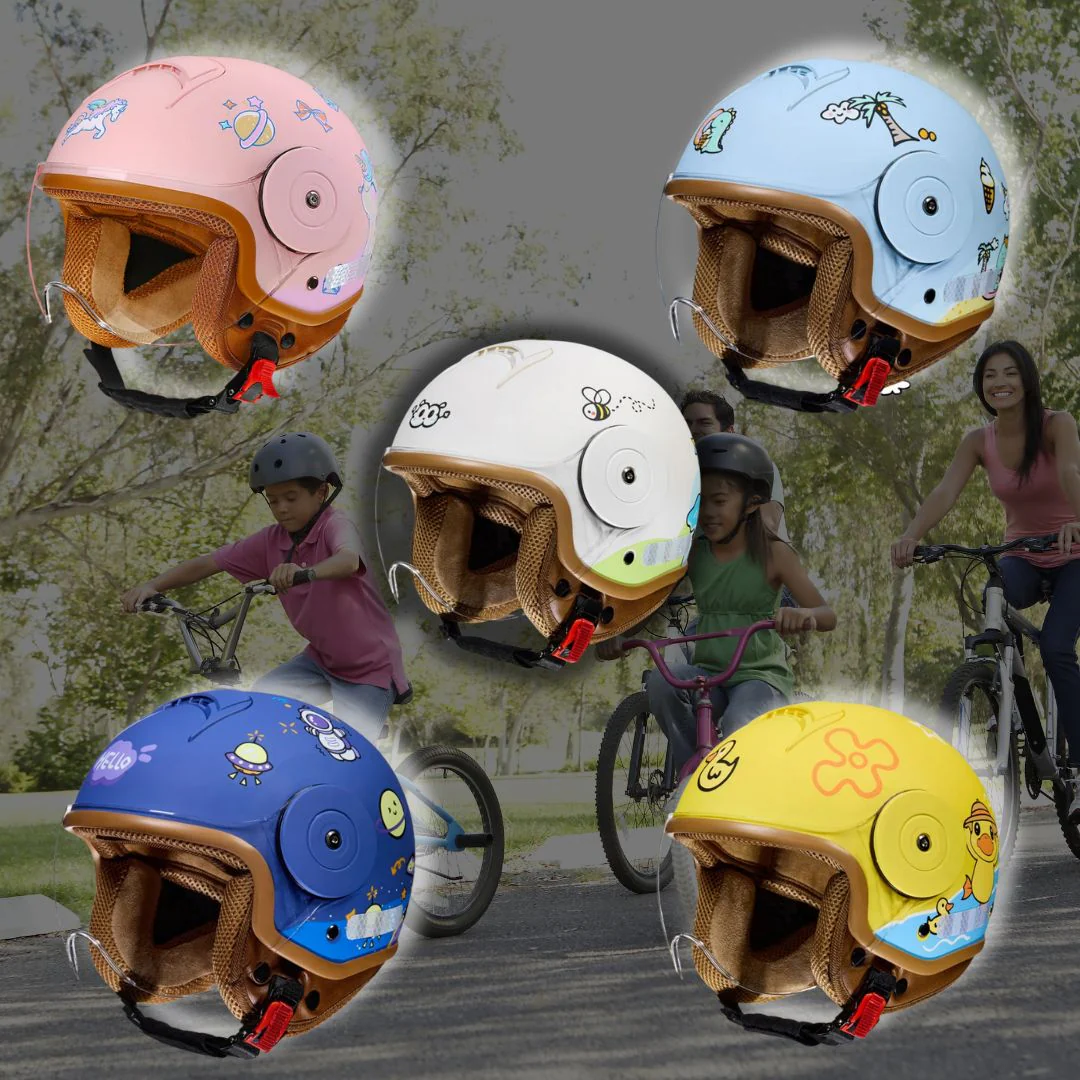 CASQUE VELO ENFANT BYB| Protection complète pour tous les sports🚲 – Image 6