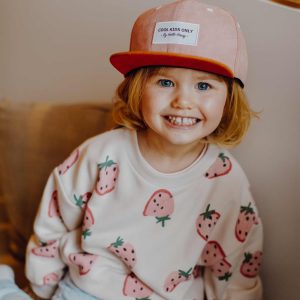 Casquette Daim Old Pink