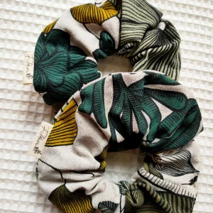 Chouchou Beige Motif Jungle