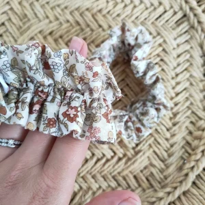 Chouchou volant/manchette liberty