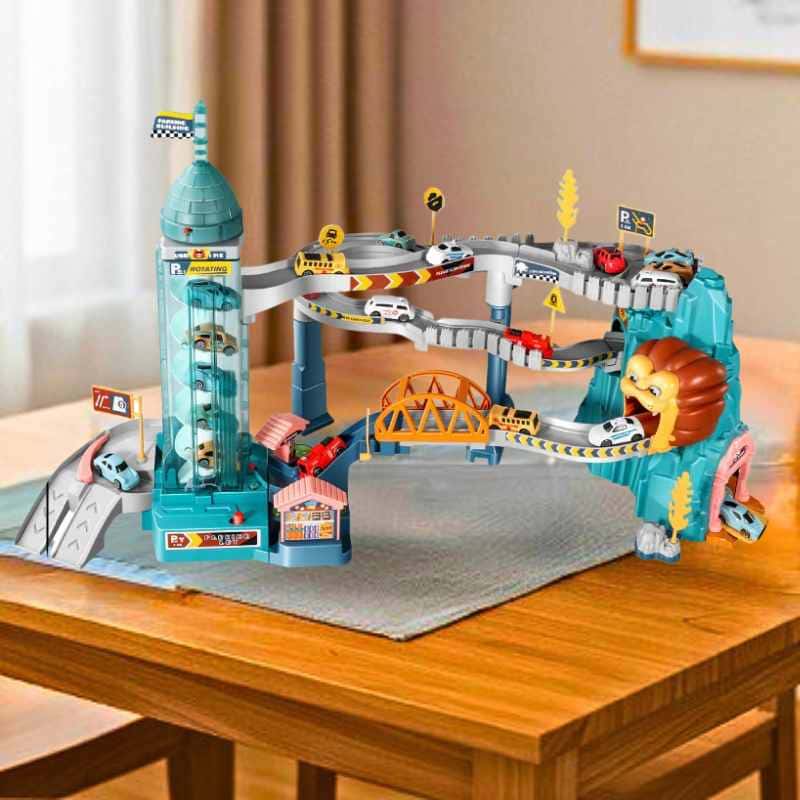 Circuit Voiture Enfant Up & Down™ Lautoroute de la Montagne du lion – Image 3