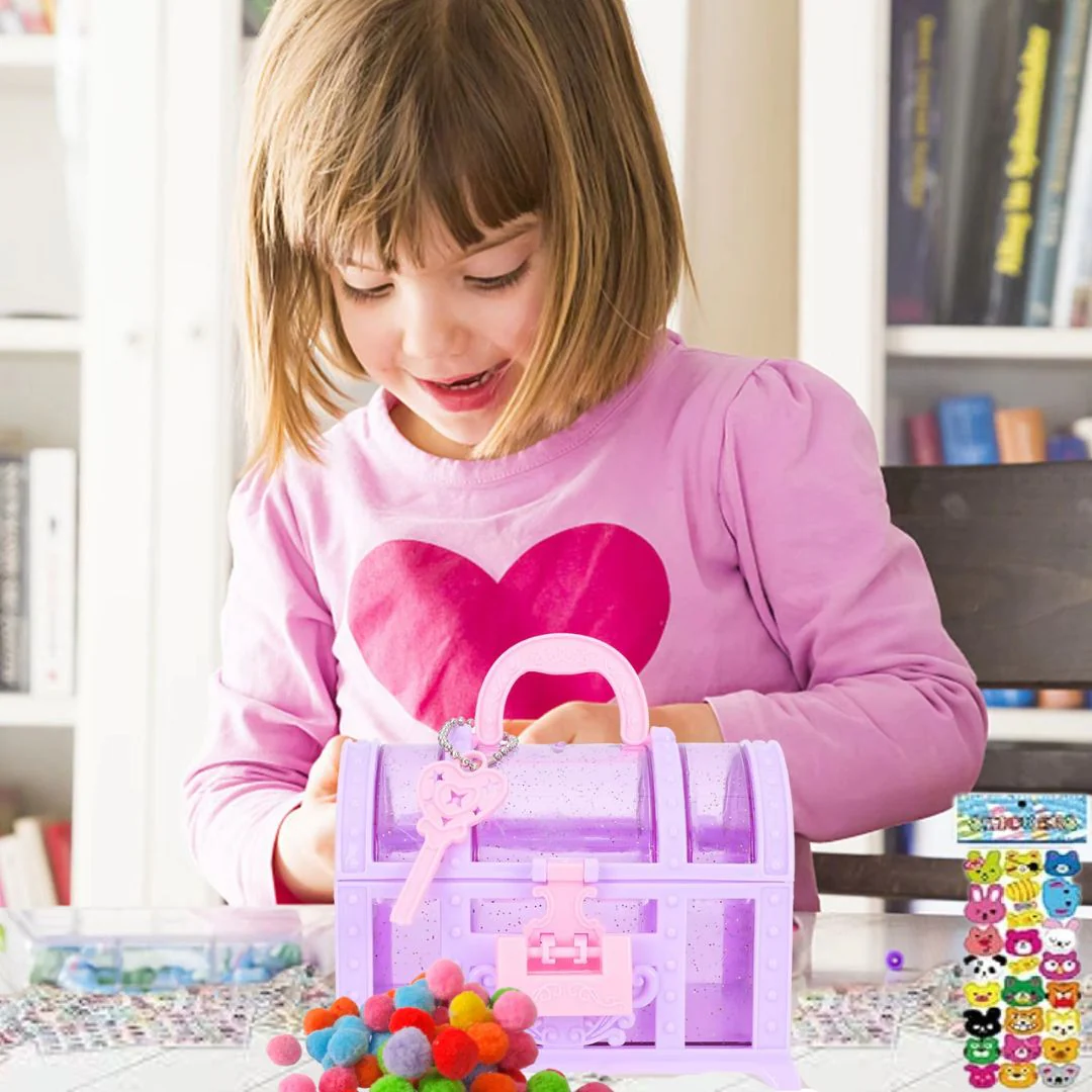 Coffre au trésor avec cadenas et clé top secrète⚓🏴☠️🪙 – Image 4