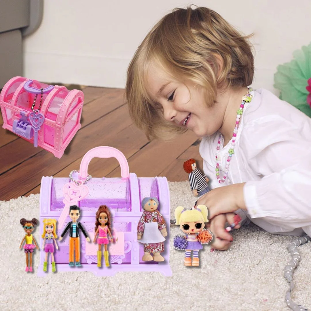 Coffre au trésor avec cadenas et clé top secrète⚓🏴☠️🪙 – Image 7