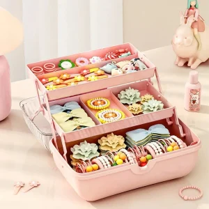 Coffre de Rangement "Girly" pour petits Accessoires