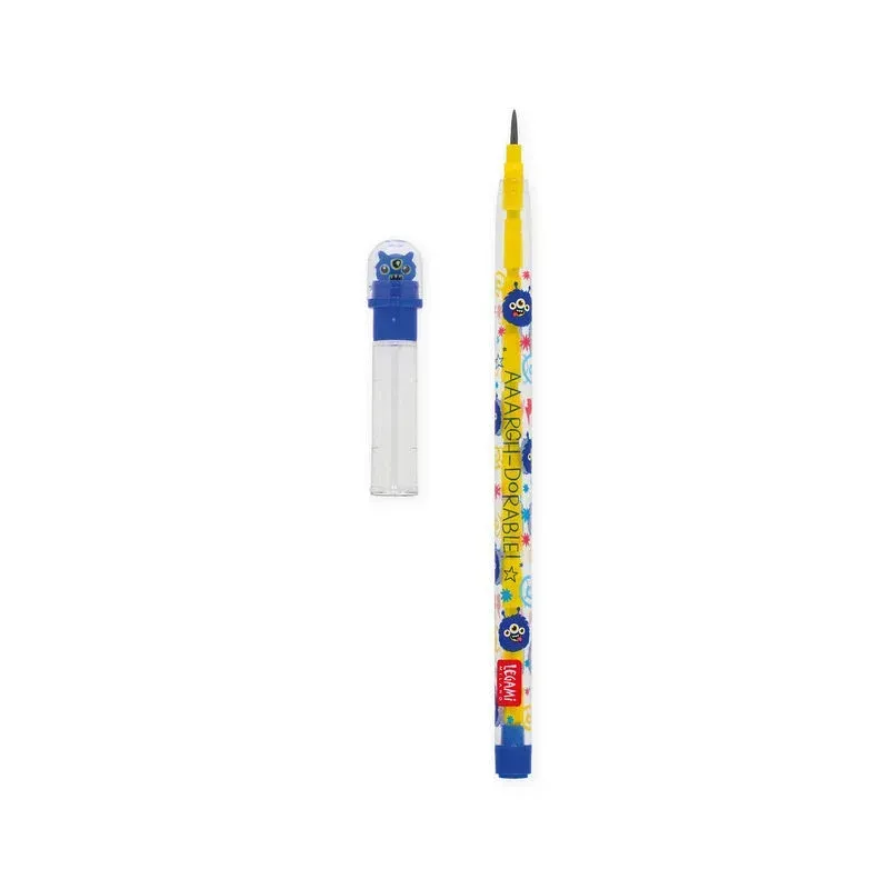 Crayon empilable Monstre 11 mines 2B avec gomme – Image 2