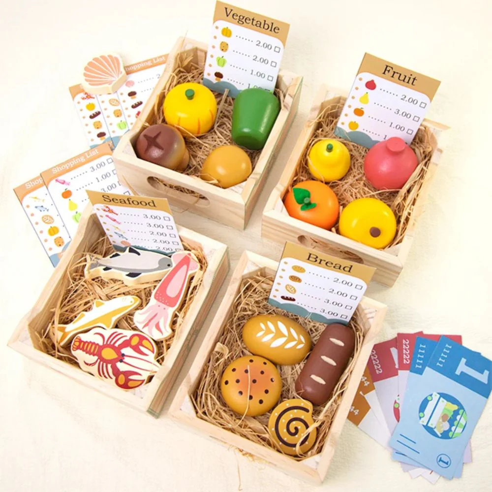 Cuisine enfant | Aliments en bois Montessori – Image 7
