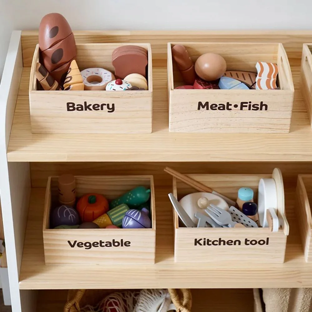 Cuisine enfant | Aliments en bois Montessori – Image 3