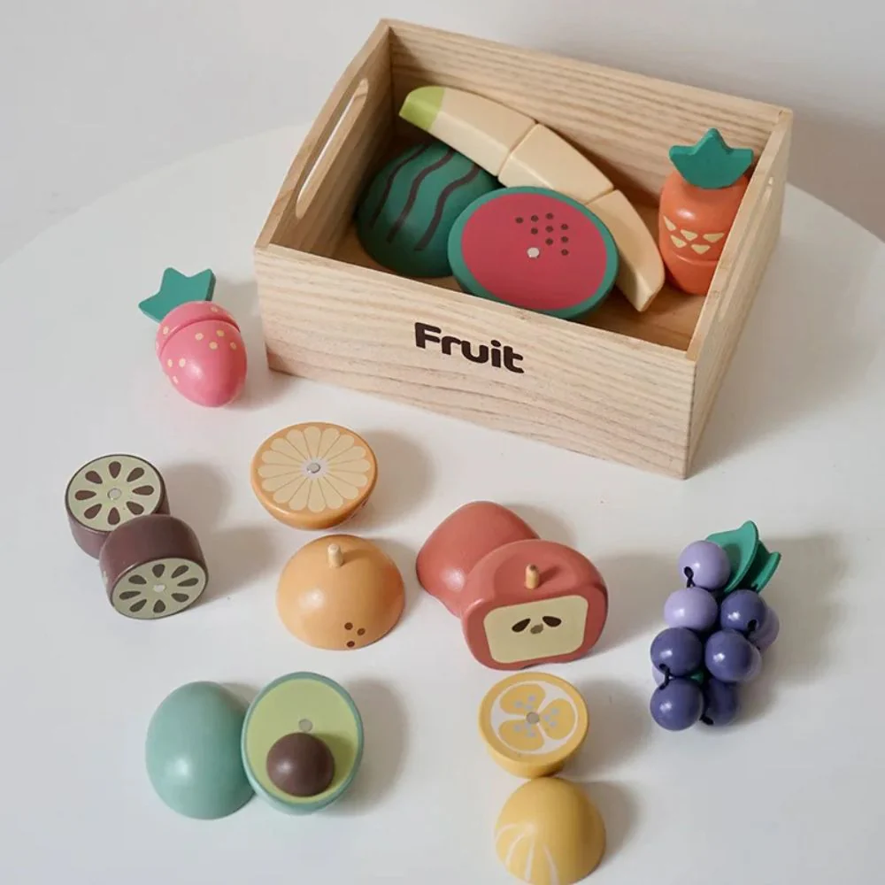Cuisine enfant | Aliments en bois Montessori – Image 6