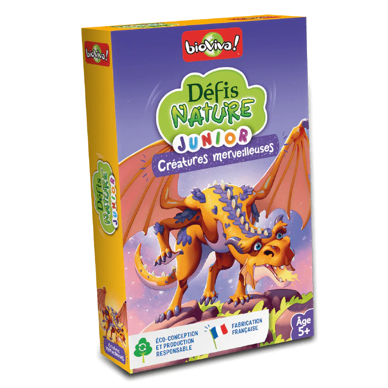 Défis Nature Junior Créatures merveilleuses - Jeu de cartes