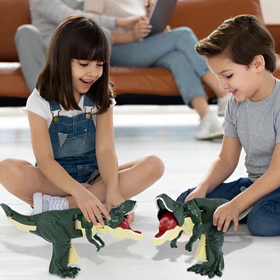 Dinosaure Jouet: La Marionnette-Le Vorannosaurus Rex rugissante🦖 – Image 5