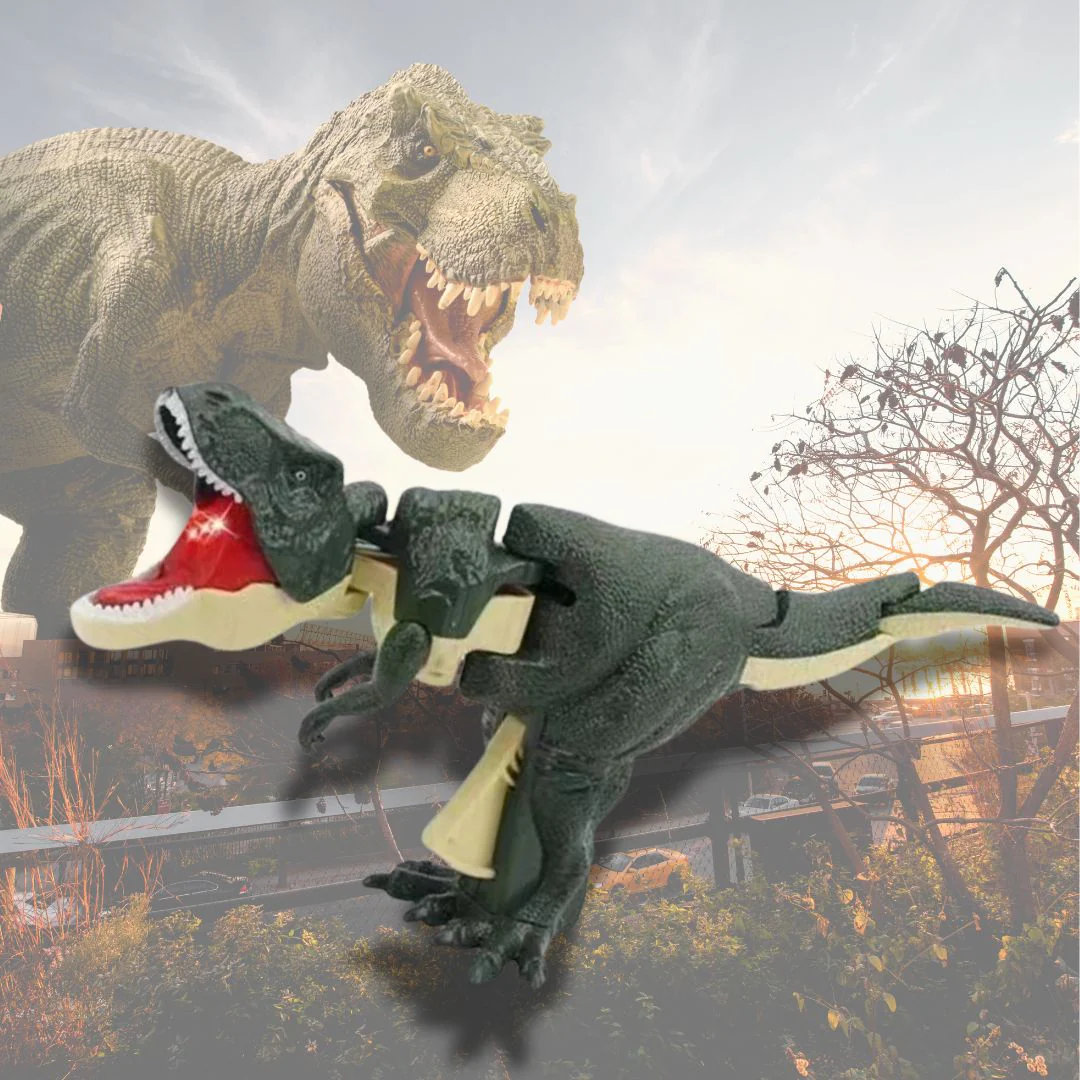 Dinosaure Jouet: La Marionnette-Le Vorannosaurus Rex rugissante🦖 – Image 9
