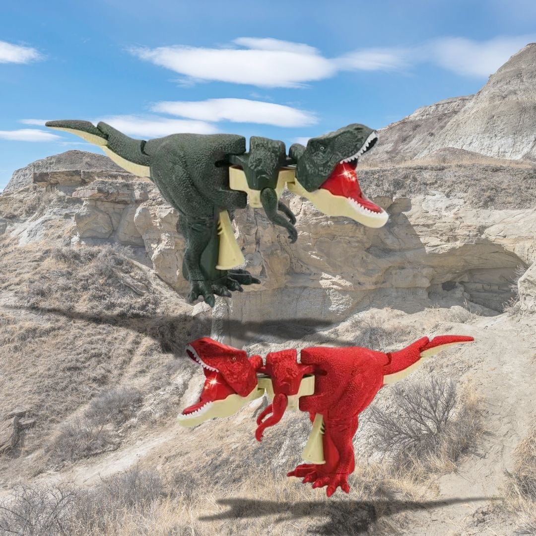 Dinosaure Jouet: La Marionnette-Le Vorannosaurus Rex rugissante🦖 – Image 7
