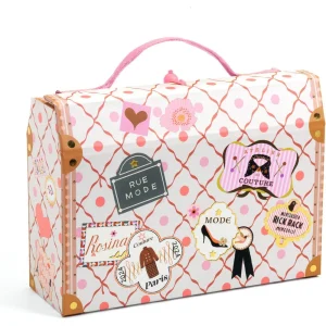 Valise papeterie Tinou avec cahier enveloppes stylo gel