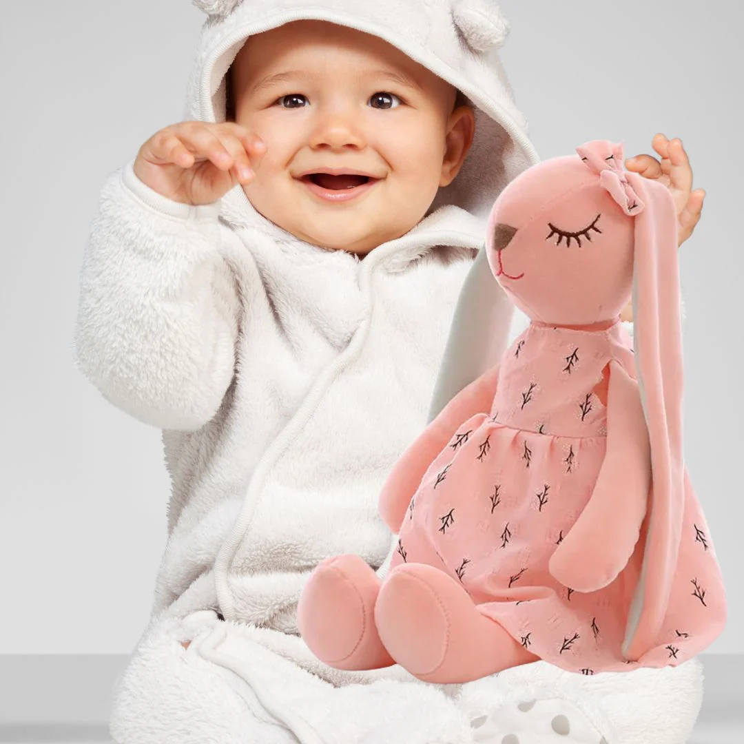 Doudou Lapin Rose 100% cotonđ â Image 8