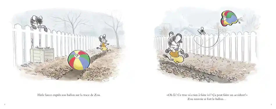 Zou - Livre enfant: aventure dans la neige – Image 3