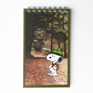 Bloc-notes Snoopy Scout - Spirale Wire-O, ligné 48 pages