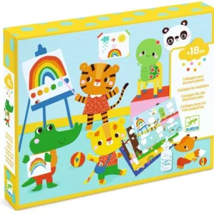 Coffret collage tout-petits dès 18 mois – Ma journée