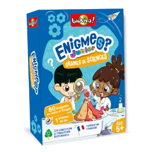 Énigmes Junior Graines de sciences – Jeu éducatif 5 ans