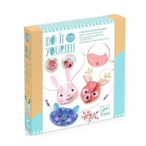 Coffret créatif enfant 3 colliers à secrets étincelants